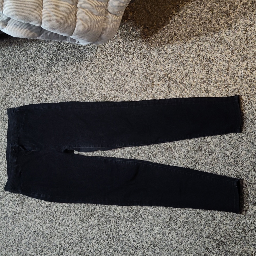 American Eagle Women's Black Curvy Jeggings